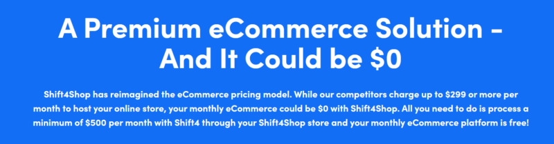 Shift4Shop Review: Pricing