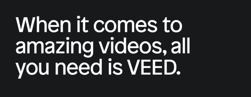 VEED Review: Feature